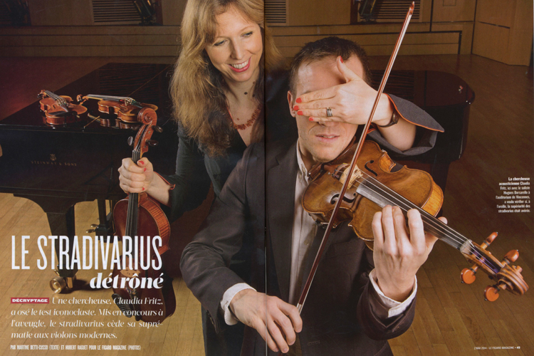 Parution dans le Figaro Magazine du reportage "Stradivarius, la fin d'une légende?"