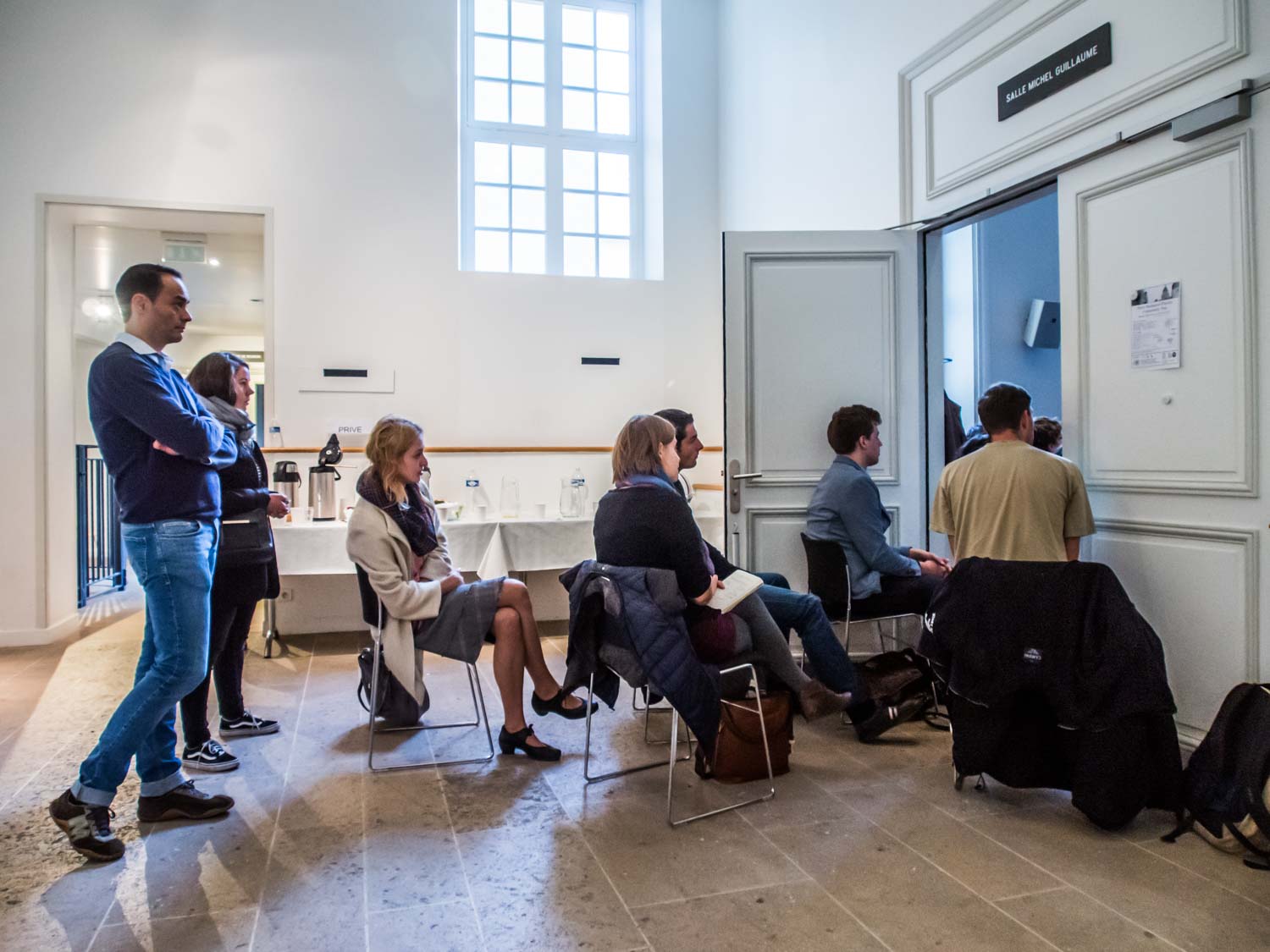 ENS, Département de physique, Laboratoire de physique théorique de Aleksandra Walczak. recherche en Biophysique appliqué au développement cellulaire. Le Paris Biological Physics
Community Day 2017. Conférence réunit la communauté des chercheurs et des étudiants en biophysique au centre culturel Irlandais. Aleksandra Walczak soutient et participe à cette manifestation qui permet à des chercheurs de présenter leurs travaux à leurs collègues.