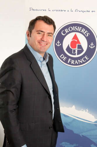 Portrait corporate d'Antoine Lacarrière directeur général de Croisière de France