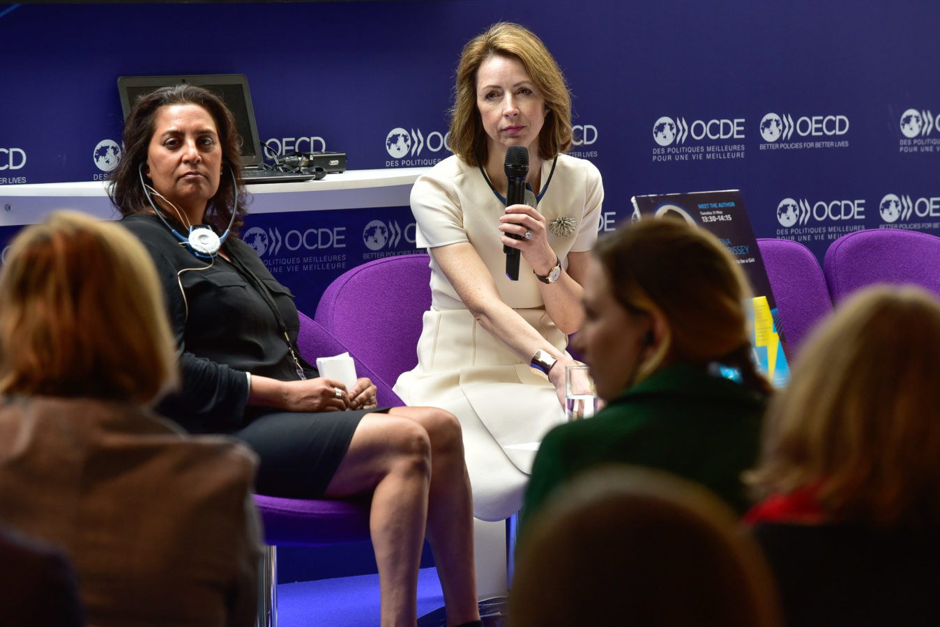 21 May 2019 - OECD Forum: Meet the author. A good time to be a girl. Helena Morrissey, Founder, 30% Club; Author, A Good Time to be a GirlWith Farah Mohamed, Past CEO, Malala Fund; Founder, G(irls)20. OECD/Hubert Raguet